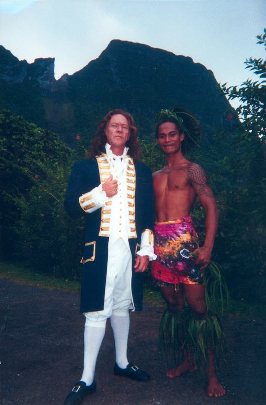 A costume, an island, a story